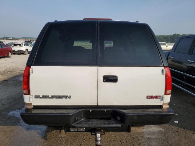 1GKFK16R0XJ701758 - 1999 GMC SUBURBAN K1500 WHITE photo 6