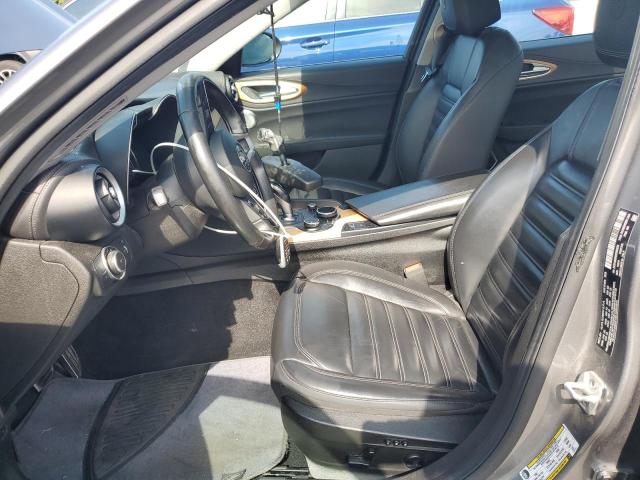 ZARFANBN6K7605234 - 2019 ALFA ROMEO GIULIA TI GRAY photo 7