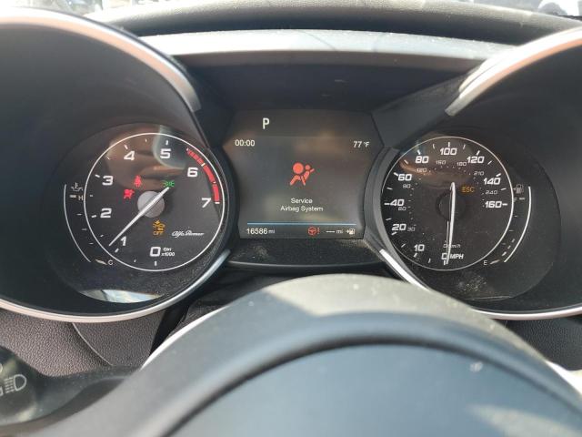 ZARFANBN6K7605234 - 2019 ALFA ROMEO GIULIA TI GRAY photo 9