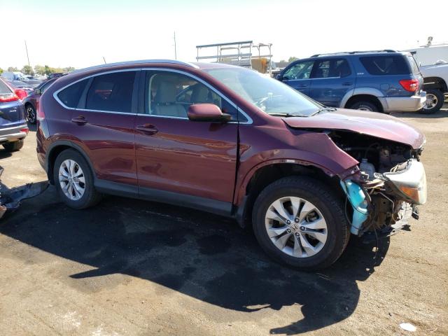 5J6RM4H70CL010027 - 2012 HONDA CR-V EXL MAROON photo 4