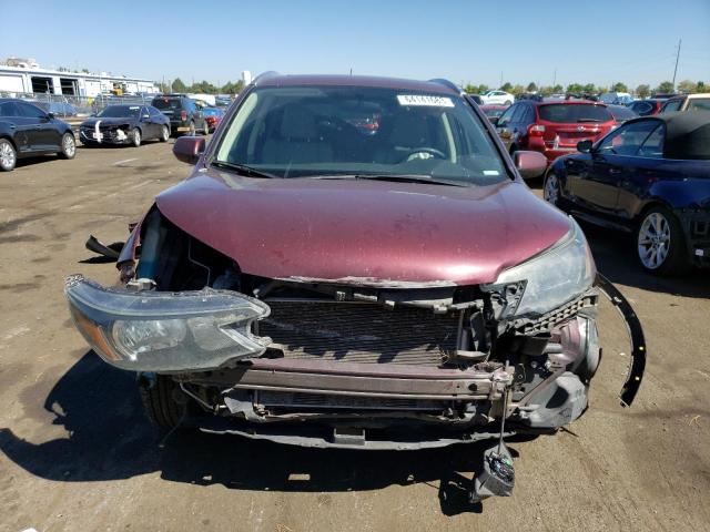 5J6RM4H70CL010027 - 2012 HONDA CR-V EXL MAROON photo 5