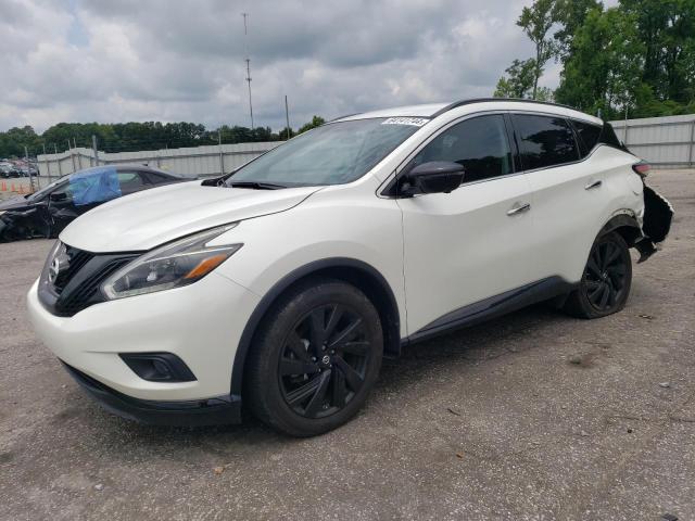 5N1AZ2MGXJN172923 - 2018 NISSAN MURANO S WHITE photo 1