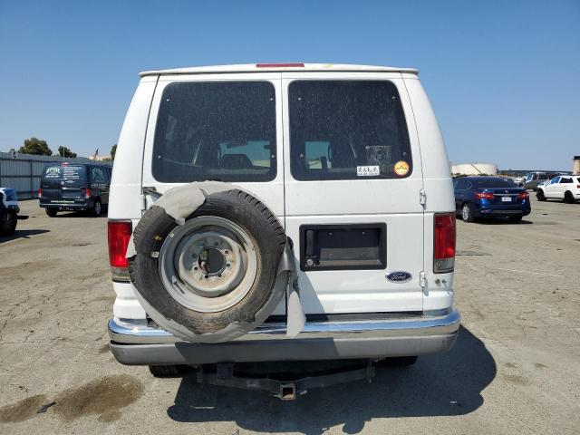 1FMNE31L23HB98485 - 2003 FORD ECONOLINE E350 SUPER DUTY WAGON WHITE photo 6