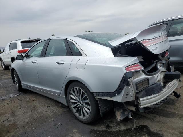 3LN6L5KU7HR604750 - 2017 LINCOLN MKZ HYBRID PREMIERE SILVER photo 2