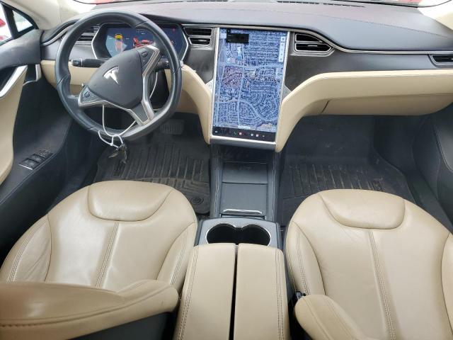 5YJSA1H15EFP63634 - 2014 TESLA MODEL S წითელი ფოტო 8