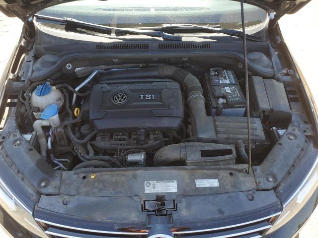3VWD17AJ5FM220851 - 2015 VOLKSWAGEN JETTA SE BLACK photo 11