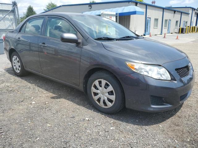 1NXBU4EE8AZ172114 - 2010 TOYOTA COROLLA BASE GRAY photo 4