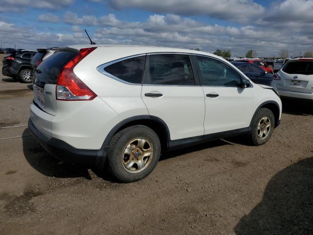 2HKRM4H34EH105345 - 2014 HONDA CR-V LX WHITE photo 3