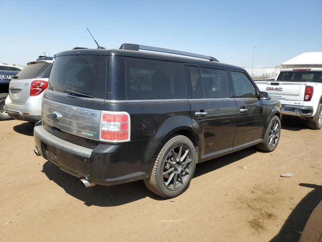 2FMHK6DT1BBD11566 - 2011 FORD FLEX LIMITED BLACK photo 3