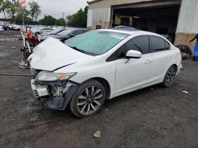 19XFB2F95FE229361 - 2015 HONDA CIVIC EXL Ağ foto 1
