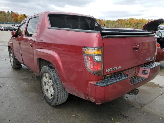 2HJYK16486H565903 - 2006 HONDA RIDGELINE RTS RED photo 3