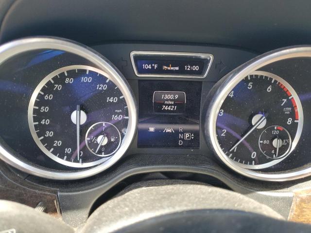 4JGDF7CE7DA261170 - 2013 MERCEDES-BENZ GL 450 4MATIC GRAY photo 9