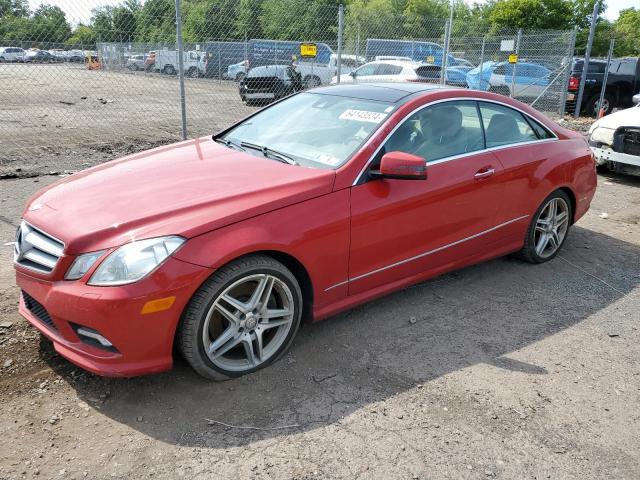 WDDKJ7CB7BF093391 - 2011 MERCEDES-BENZ E 550 RED photo 1