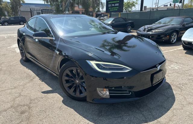 5YJSA1E27JF291279 - 2018 TESLA MODEL S Սև լուսանկար 1