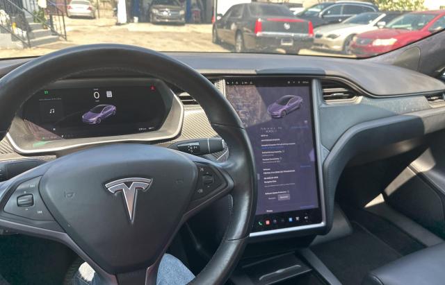 5YJSA1E27JF291279 - 2018 TESLA MODEL S Սև լուսանկար 9