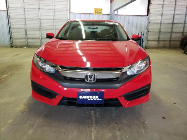 2HGFC2F73JH597726 - 2018 HONDA CIVIC EX RED photo 5