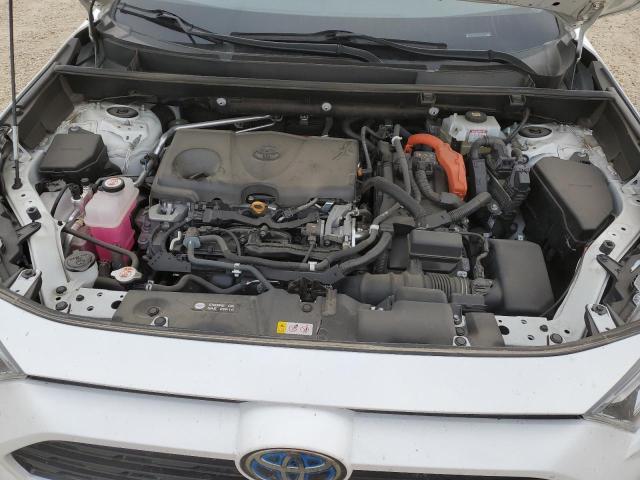 4T3R6RFV6MU021661 - 2021 TOYOTA RAV4 XLE WHITE photo 12