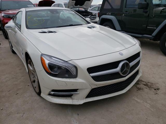 WDDJK7DA1DF017750 - 2013 MERCEDES-BENZ SL 550 WHITE photo 1