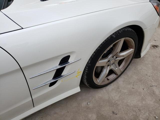 WDDJK7DA1DF017750 - 2013 MERCEDES-BENZ SL 550 WHITE photo 9