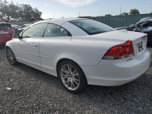 YV1MC672X8J048916 - 2008 VOLVO C70 T5 WHITE photo 2