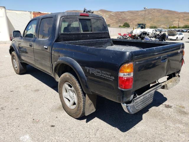 5TEGN92N52Z015044 - 2002 TOYOTA TACOMA DOUBLE CAB PRERUNNER BLACK photo 2