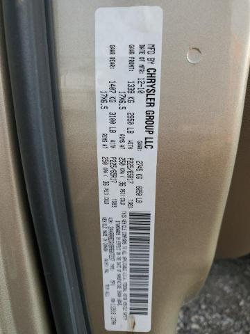 2A4RR8DGXBR607237 - 2011 CHRYSLER TOWN & COU TOURING L GOLD photo 13