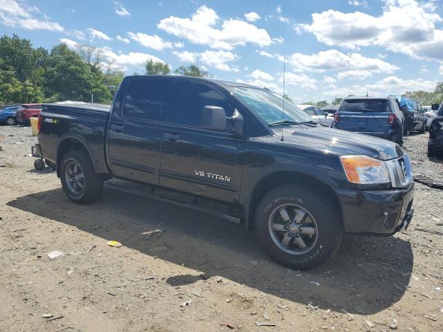 1N6AA0ECXFN510563 - 2015 NISSAN TITAN S BLACK photo 4