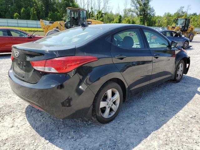 5NPDH4AE3DH222116 - 2013 HYUNDAI ELANTRA GLS BLACK photo 3