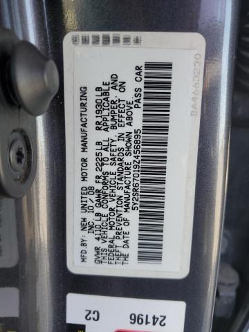 5Y2SR67019Z456895 - 2009 PONTIAC VIBE GT GRAY photo 13