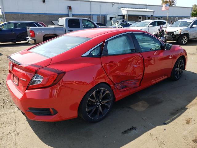 2HGFC2F84KH512807 - 2019 HONDA CIVIC SPORT 红色 照片 3