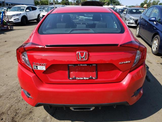 2HGFC2F84KH512807 - 2019 HONDA CIVIC SPORT 红色 照片 6