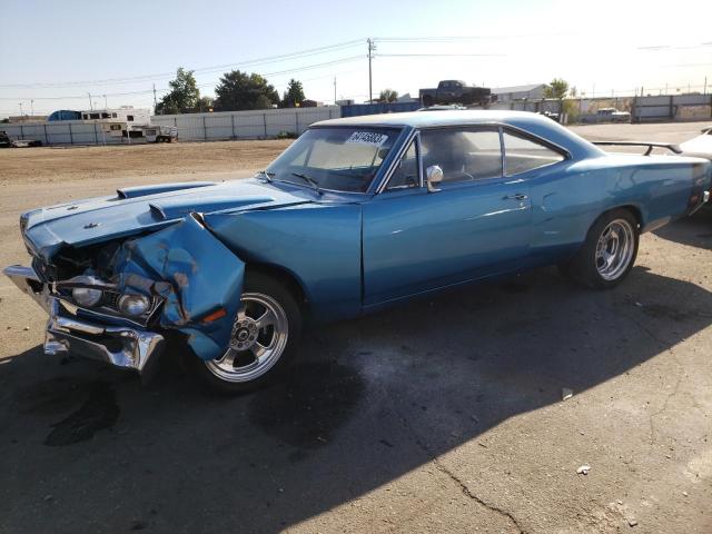 WM23H9E143446 - 1969 DODGE CORONET BLUE photo 1