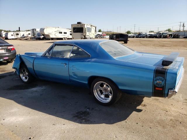 WM23H9E143446 - 1969 DODGE CORONET BLUE photo 2