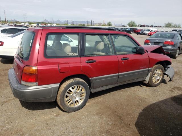 JF1SF6552XH718830 - 1999 SUBARU FORESTER S RED photo 3