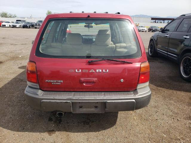 JF1SF6552XH718830 - 1999 SUBARU FORESTER S წითელი ფოტო 6