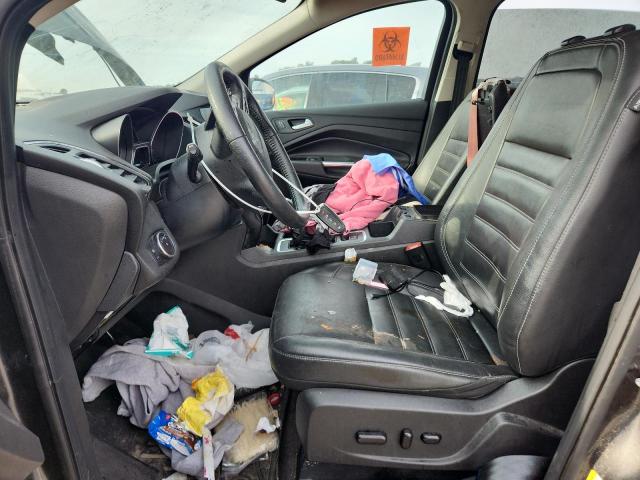 1FMCU9J96JUC15827 - 2018 FORD ESCAPE TITANIUM Сұр фото 7