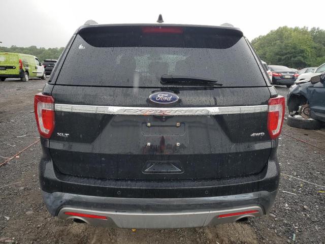 1FM5K8D85GGC70126 - 2016 FORD EXPLORER XLT BLACK photo 6