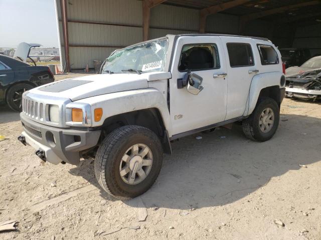 5GTEN13E888146947 - 2008 HUMMER H3 WHITE photo 1