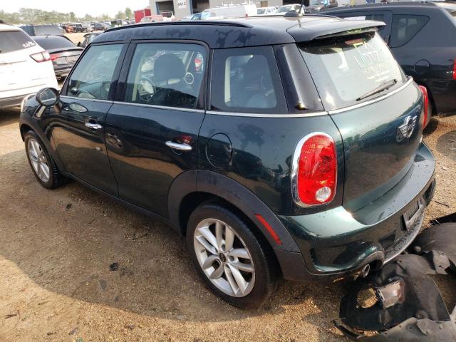 WMWZC3C59CWL85953 - 2012 MINI COOPER S COUNTRYMAN GREEN photo 2