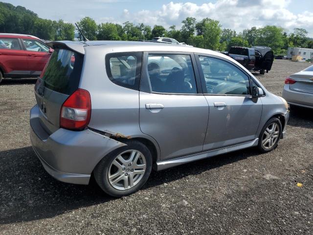 JHMGD38657S058065 - 2007 HONDA FIT S 银色 照片 3