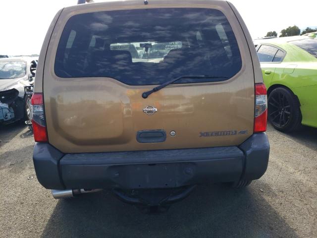 5N1ED28T3YC592021 - 2000 NISSAN XTERRA XE BROWN photo 6