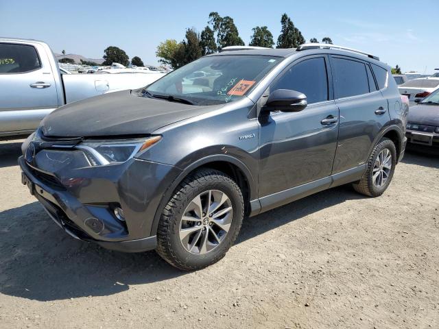 JTMRJREV8HD124308 - 2017 TOYOTA RAV4 HV LE GRAY photo 1