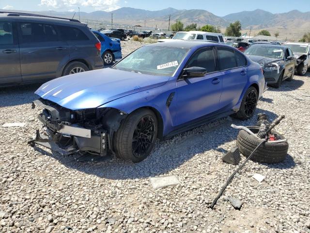WBS43AY04PFP10313 - 2023 BMW M3 COMPETITION BLUE photo 1