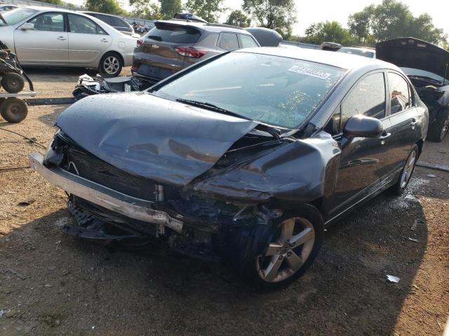 19XFA1F60BE022356 - 2011 HONDA CIVIC LX-S Gris photo 1