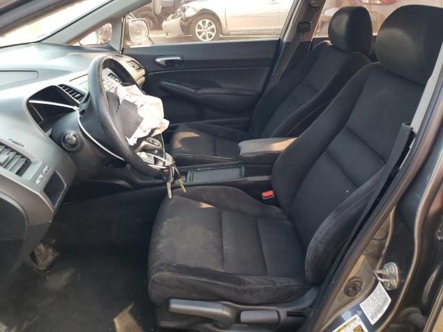 19XFA1F60BE022356 - 2011 HONDA CIVIC LX-S Gris photo 7