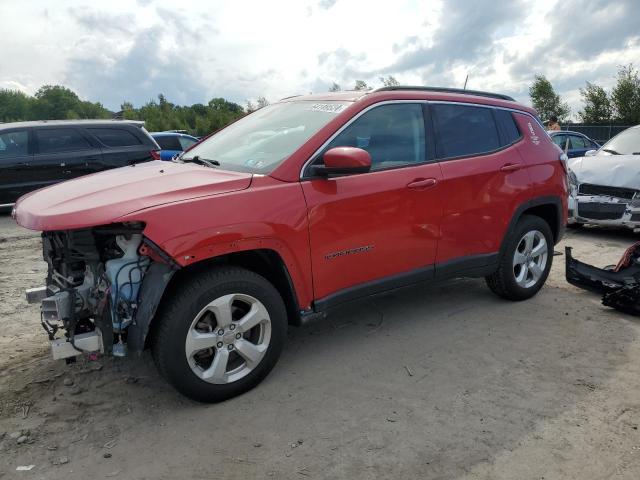 3C4NJDBB8KT628709 - 2019 JEEP COMPASS LATITUDE RED photo 1