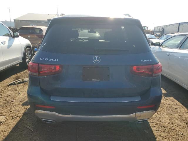 W1N4M4HB2NW184177 - 2022 MERCEDES-BENZ GLB 250 4MATIC BLUE photo 6