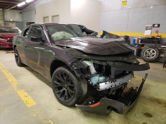 2C3CDXBG9JH291345 - 2018 DODGE CHARGER SXT GRAY photo 1