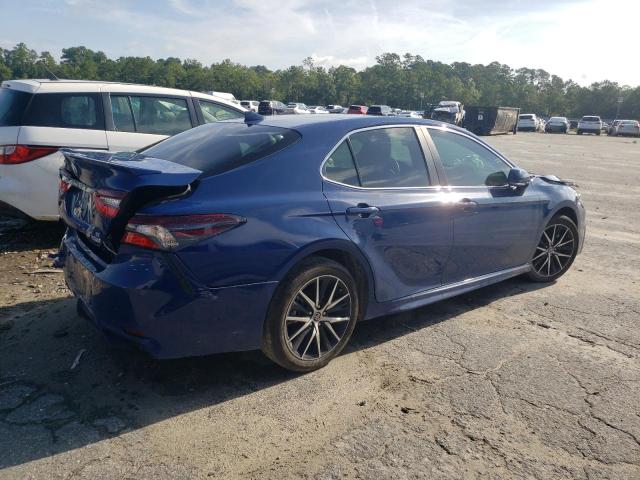 4T1G31AK3PU054709 - 2023 TOYOTA CAMRY SE NIGHT SHADE BLUE photo 3