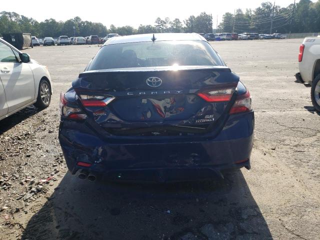 4T1G31AK3PU054709 - 2023 TOYOTA CAMRY SE NIGHT SHADE BLUE photo 6
